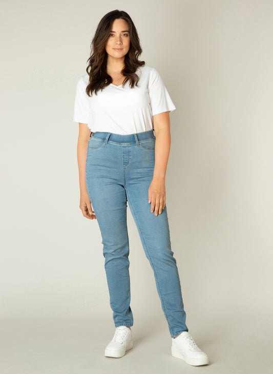 Jeans "Tessa" Hellblau - Slim Fit