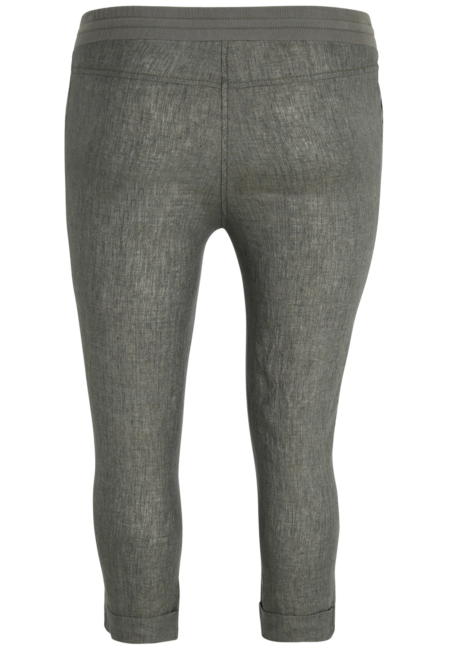 Leinen-Hose mit elastischem Bund