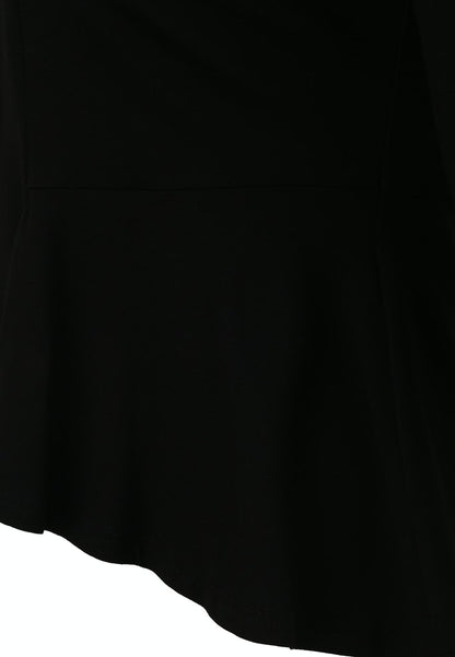 Jersey-Jacke mit Schalkragen